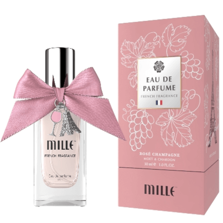 mille,น้ำหอม, Rose Champagne Meot&Chardon , Rose Champagne,Rose Champagne Meot&Chardon Eau De Parfume , น้ำหอม EDP,น้ำหอมแท้จากฝรั่งเศส